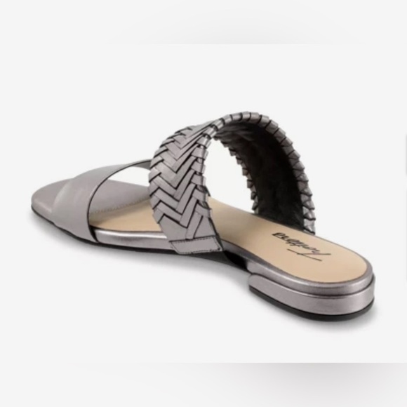 Trotters Nalane Sandal women’s size 8.5 in Pewter - Picture 4 of 7